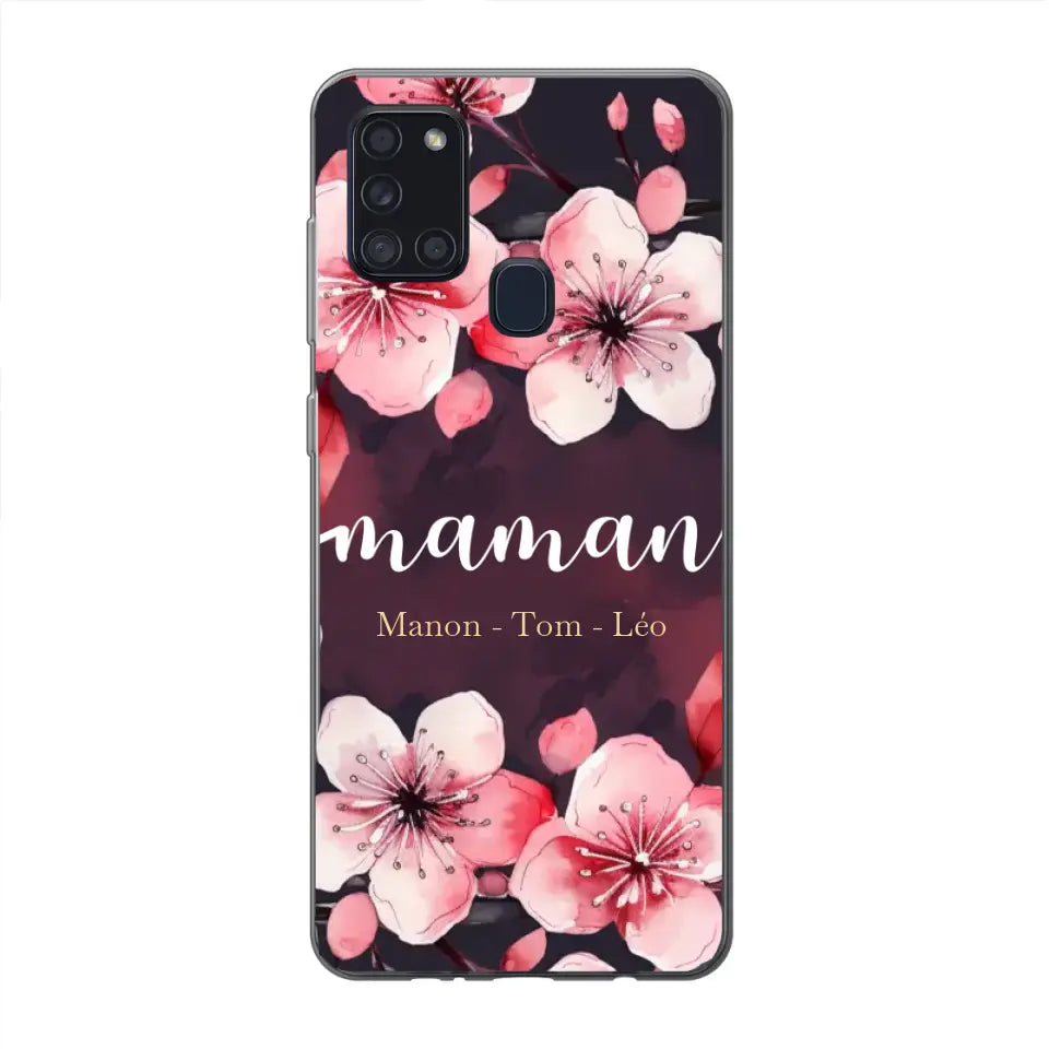 Amour des fleurs - Telefoonhoesje gepersonaliseerd