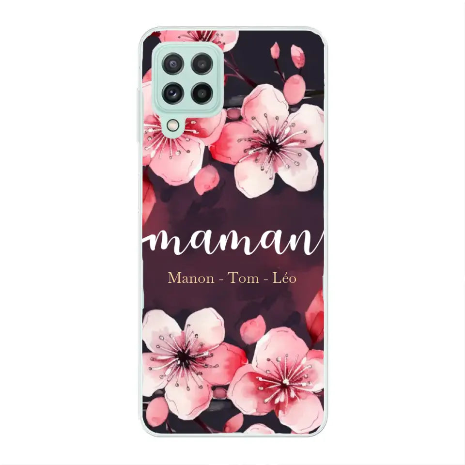Amour des fleurs - Telefoonhoesje gepersonaliseerd