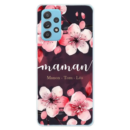 Amour des fleurs - Telefoonhoesje gepersonaliseerd