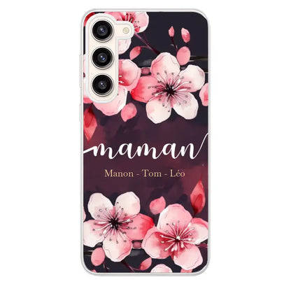 Amour des fleurs - Telefoonhoesje gepersonaliseerd