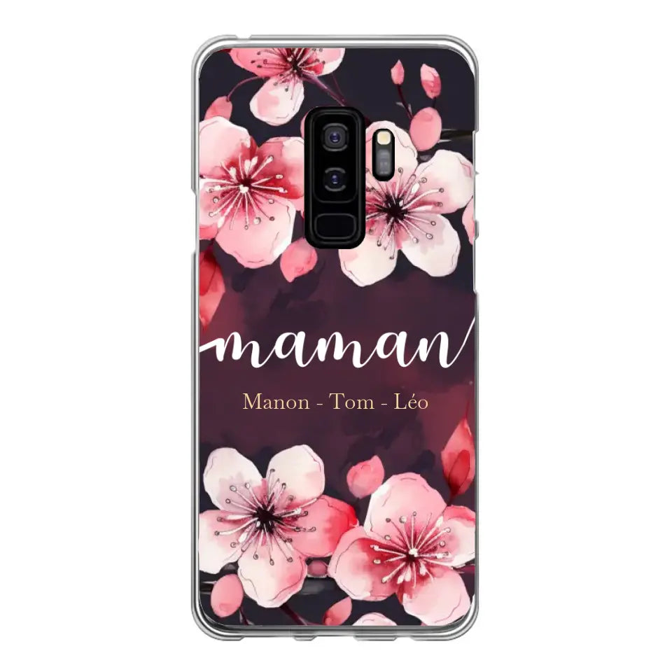 Amour des fleurs - Telefoonhoesje gepersonaliseerd