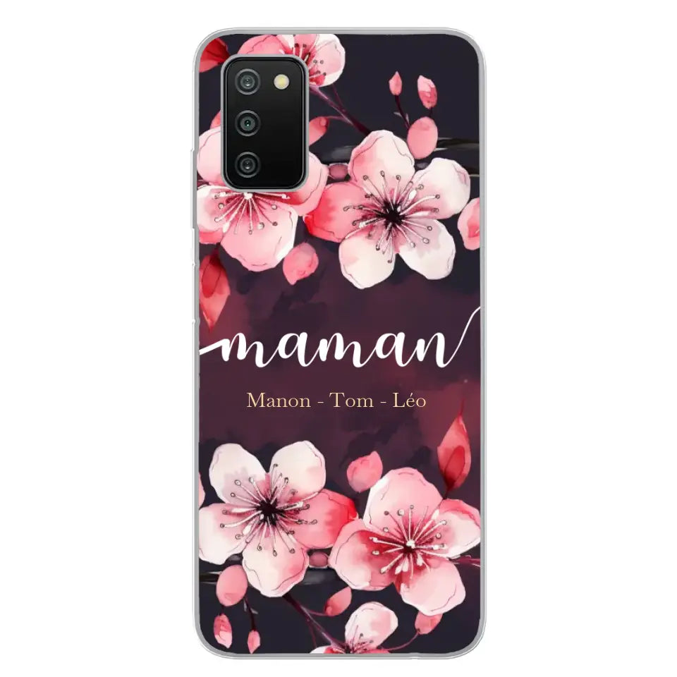 Amour des fleurs - Telefoonhoesje gepersonaliseerd