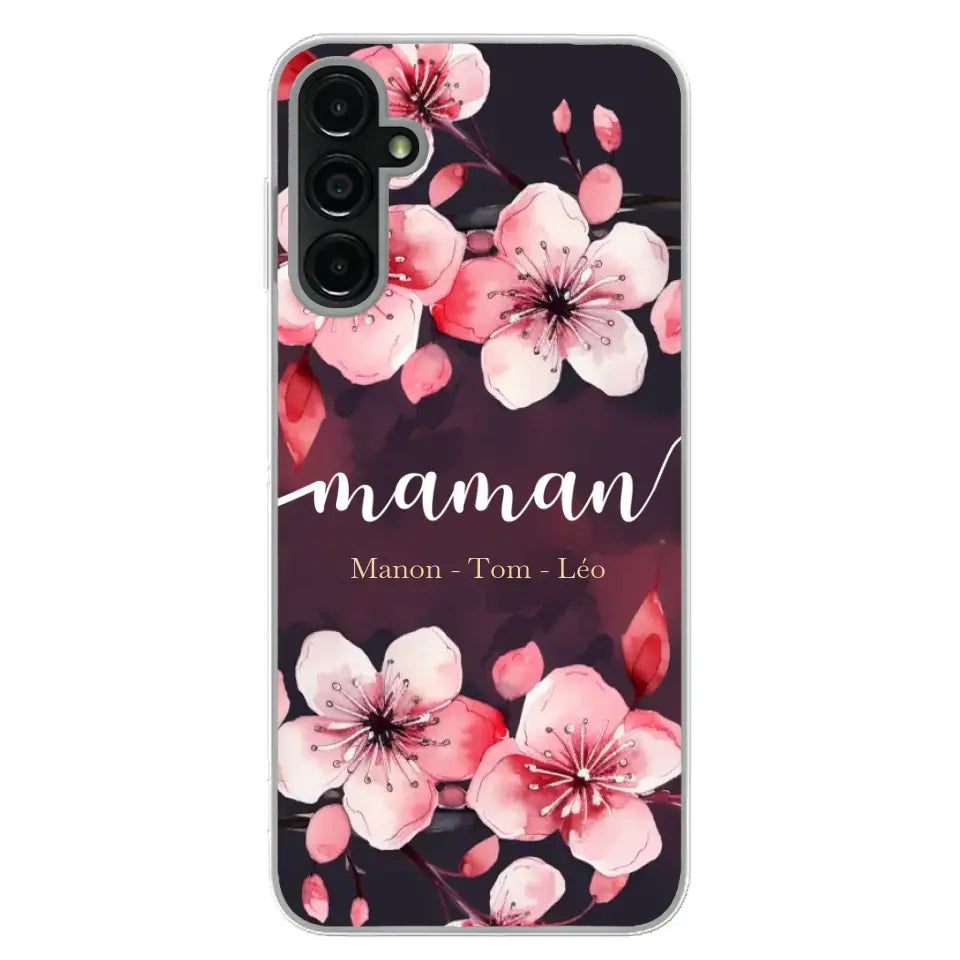 Amour des fleurs - Telefoonhoesje gepersonaliseerd