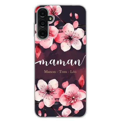 Amour des fleurs - Telefoonhoesje gepersonaliseerd