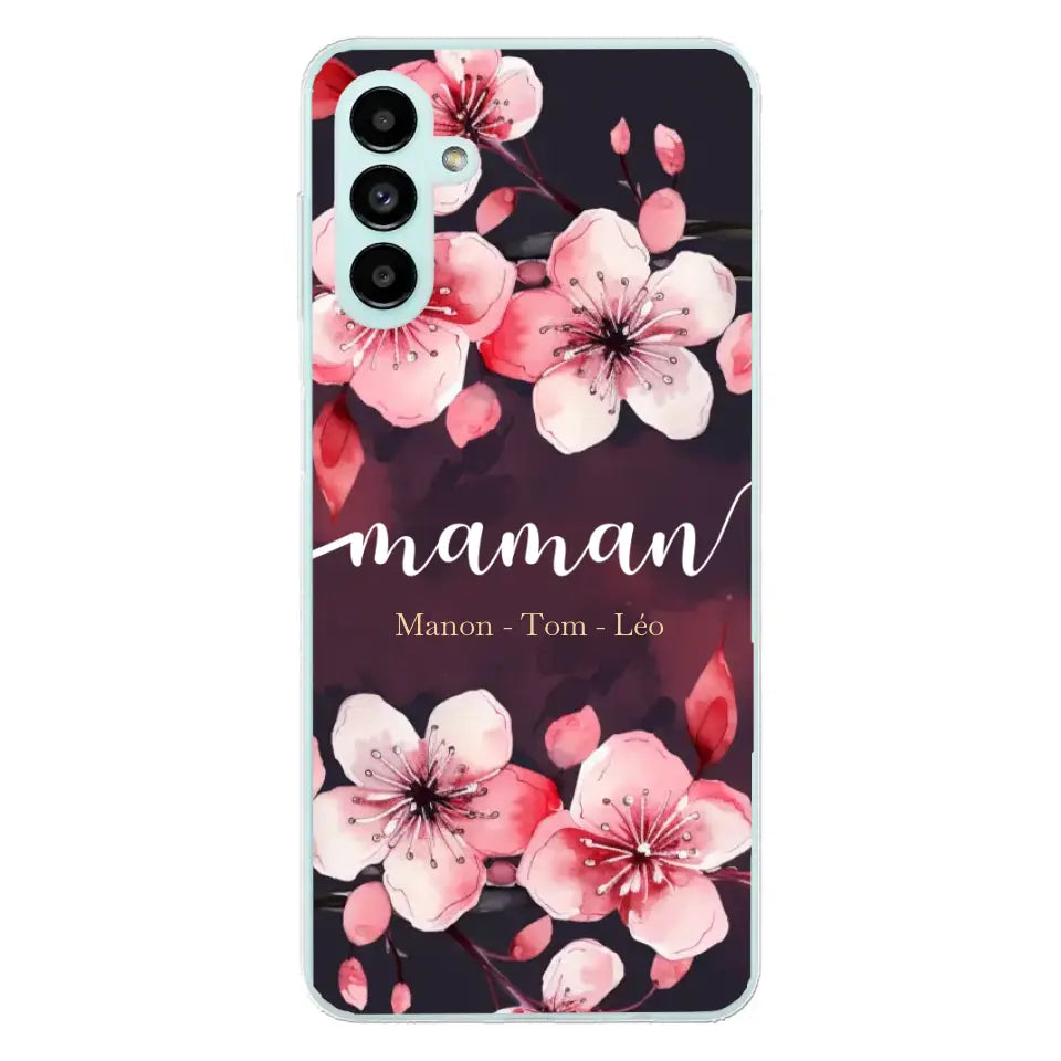 Amour des fleurs - Telefoonhoesje gepersonaliseerd