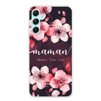 Amour des fleurs - Telefoonhoesje gepersonaliseerd