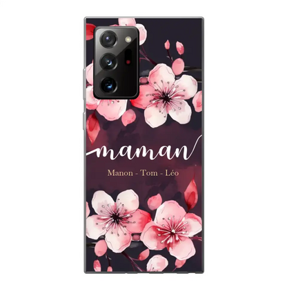Amour des fleurs - Telefoonhoesje gepersonaliseerd