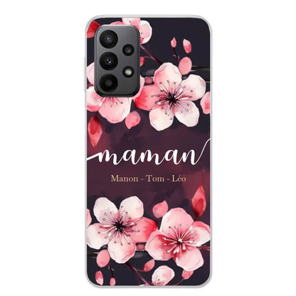 Amour des fleurs - Telefoonhoesje gepersonaliseerd