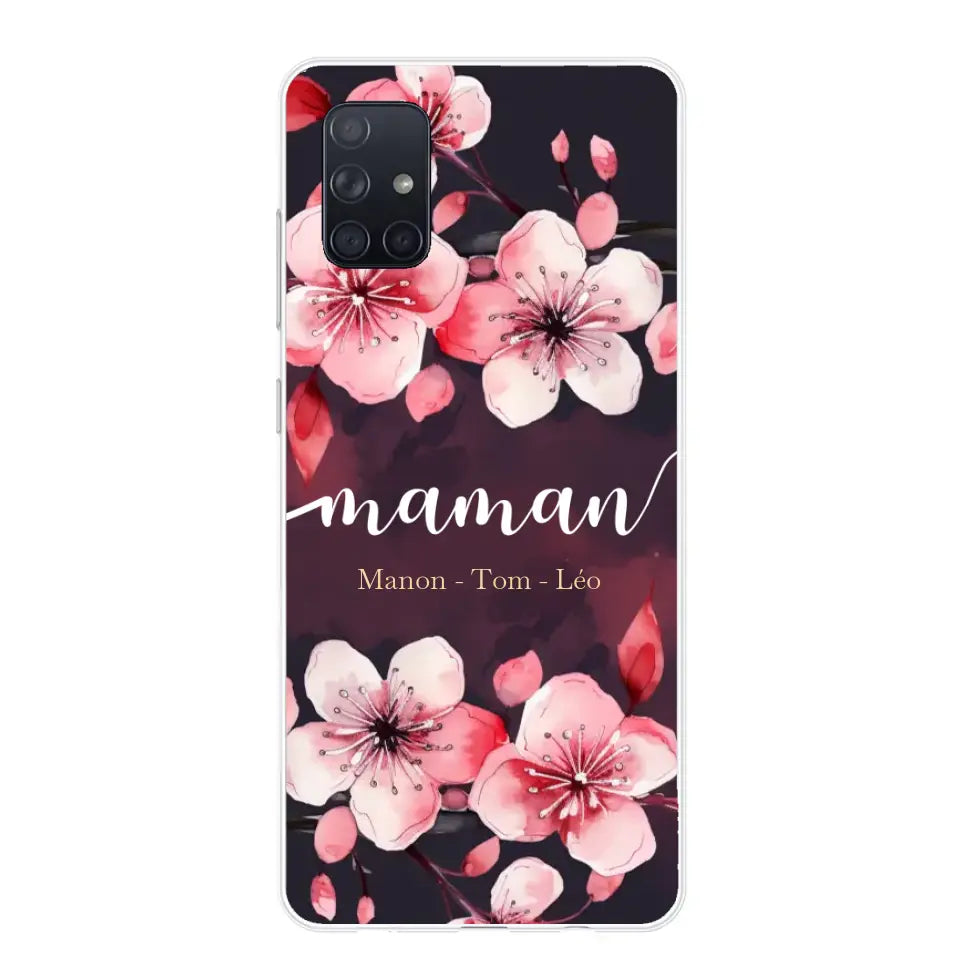 Amour des fleurs - Telefoonhoesje gepersonaliseerd
