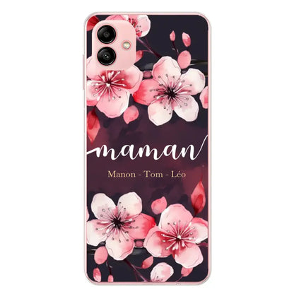 Amour des fleurs - Telefoonhoesje gepersonaliseerd