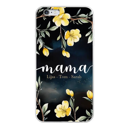 Bloemenliefde - Gepersonaliseerd telefoonhoesje