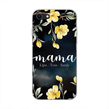 Bloemenliefde - Gepersonaliseerd telefoonhoesje