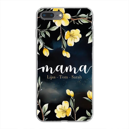 Bloemenliefde - Gepersonaliseerd telefoonhoesje