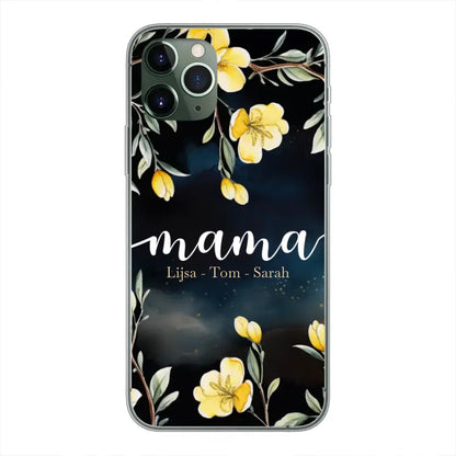 Bloemenliefde - Gepersonaliseerd telefoonhoesje