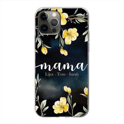 Bloemenliefde - Gepersonaliseerd telefoonhoesje