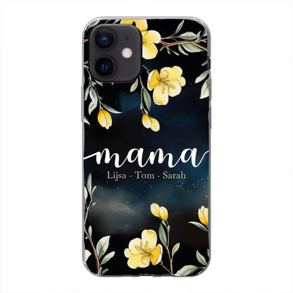 Bloemenliefde - Gepersonaliseerd telefoonhoesje
