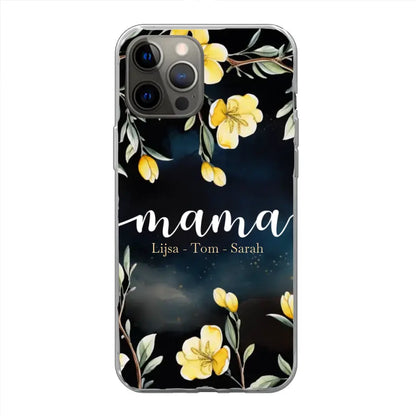 Bloemenliefde - Gepersonaliseerd telefoonhoesje