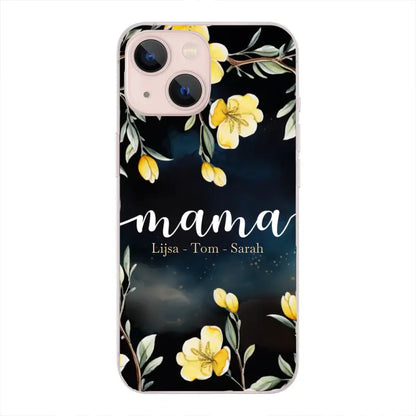 Bloemenliefde - Gepersonaliseerd telefoonhoesje