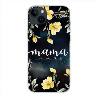 Bloemenliefde - Gepersonaliseerd telefoonhoesje
