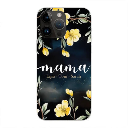 Bloemenliefde - Gepersonaliseerd telefoonhoesje