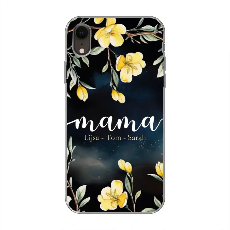 Bloemenliefde - Gepersonaliseerd telefoonhoesje