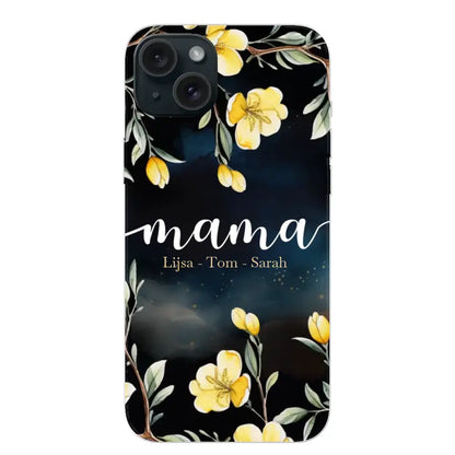 Bloemenliefde - Gepersonaliseerd telefoonhoesje