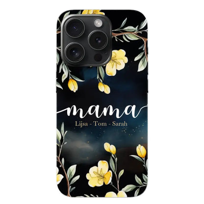 Bloemenliefde - Gepersonaliseerd telefoonhoesje