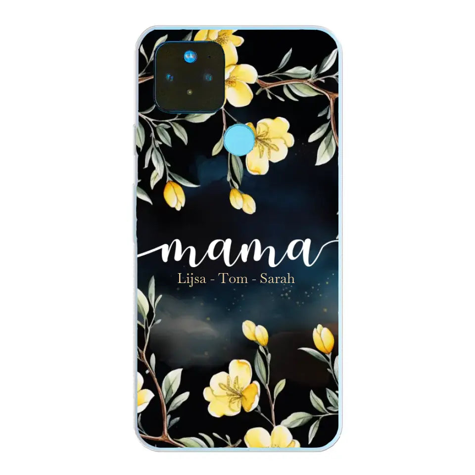 Bloemenliefde - Gepersonaliseerd telefoonhoesje