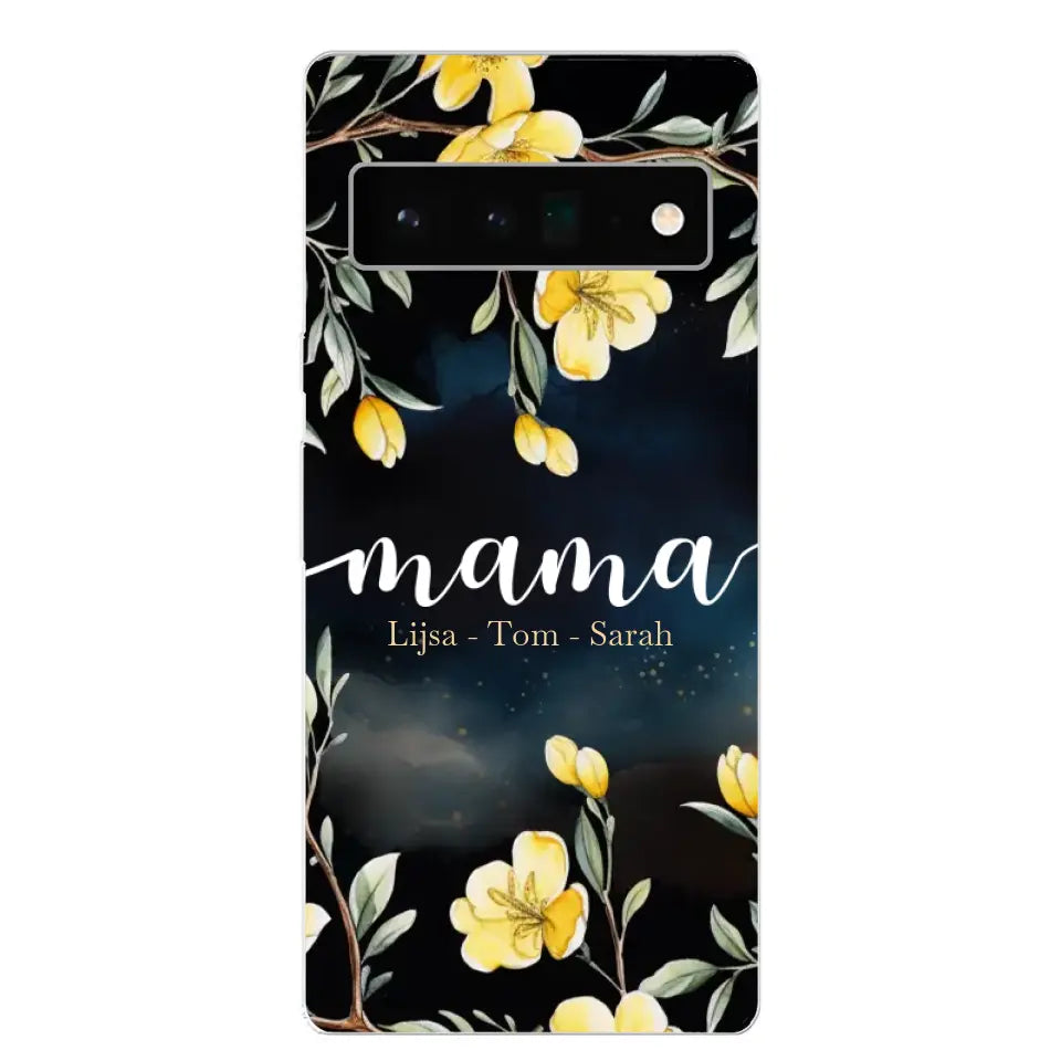 Bloemenliefde - Gepersonaliseerd telefoonhoesje