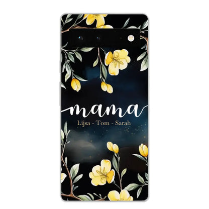 Bloemenliefde - Gepersonaliseerd telefoonhoesje