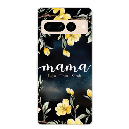 Bloemenliefde - Gepersonaliseerd telefoonhoesje