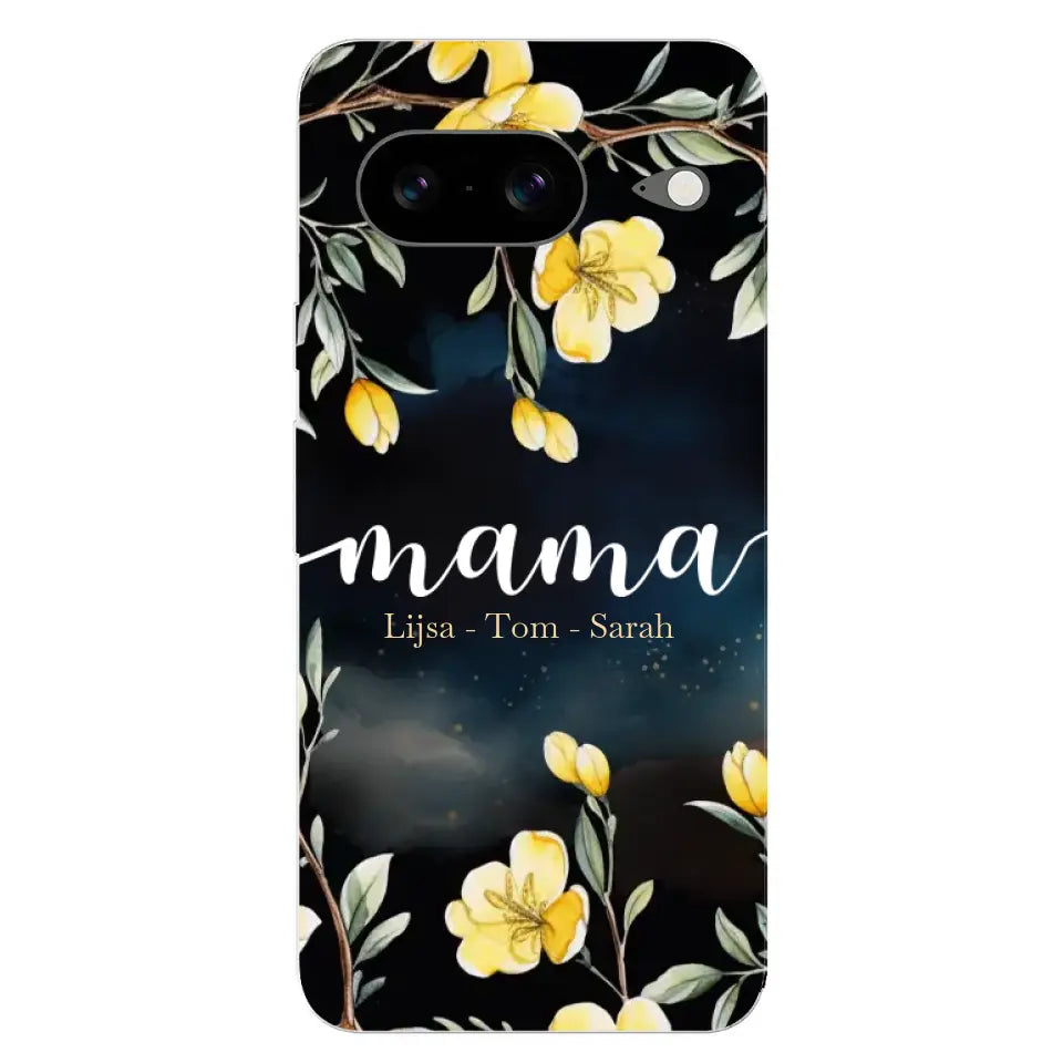 Bloemenliefde - Gepersonaliseerd telefoonhoesje