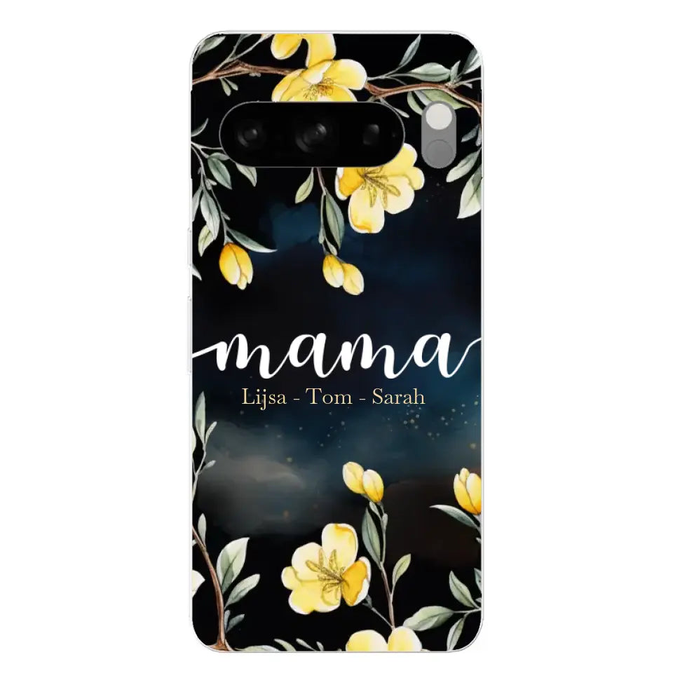 Bloemenliefde - Gepersonaliseerd telefoonhoesje