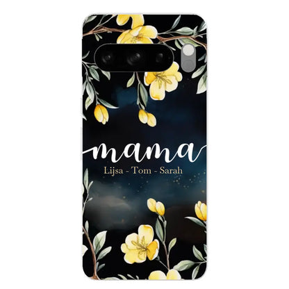 Bloemenliefde - Gepersonaliseerd telefoonhoesje