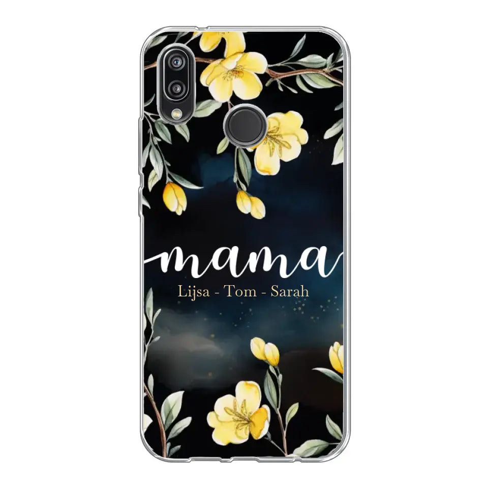 Bloemenliefde - Gepersonaliseerd telefoonhoesje