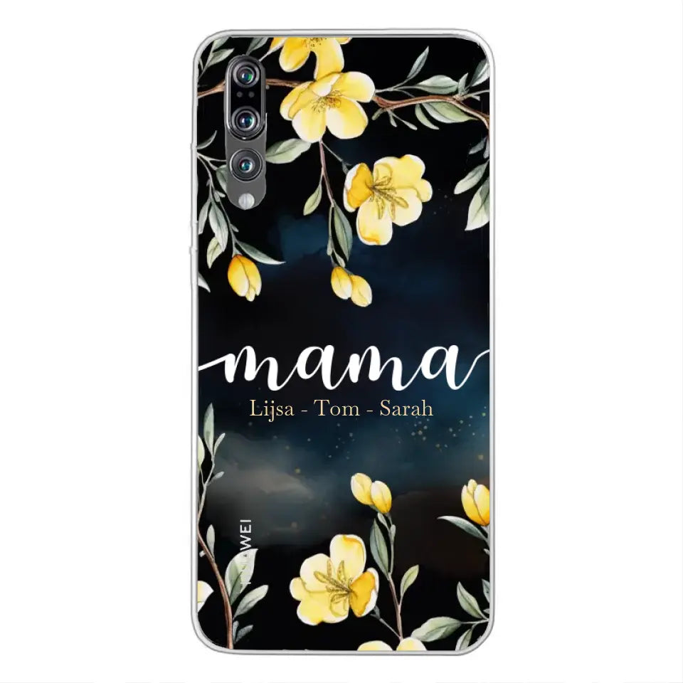 Bloemenliefde - Gepersonaliseerd telefoonhoesje