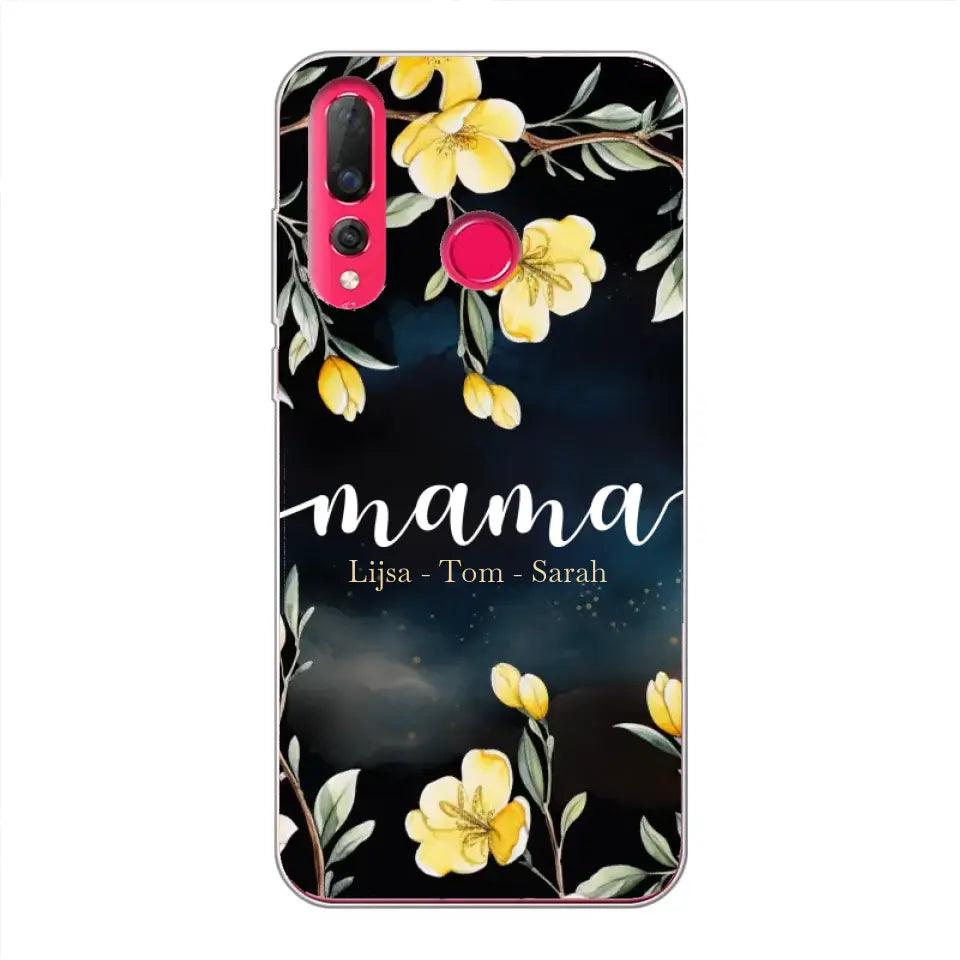 Bloemenliefde - Gepersonaliseerd telefoonhoesje