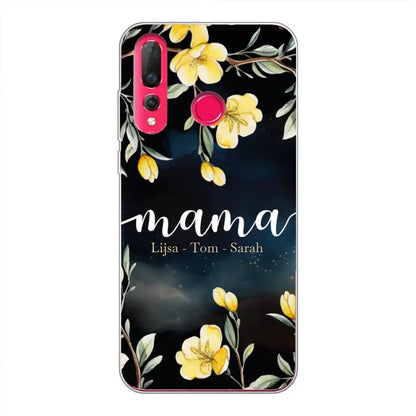 Bloemenliefde - Gepersonaliseerd telefoonhoesje
