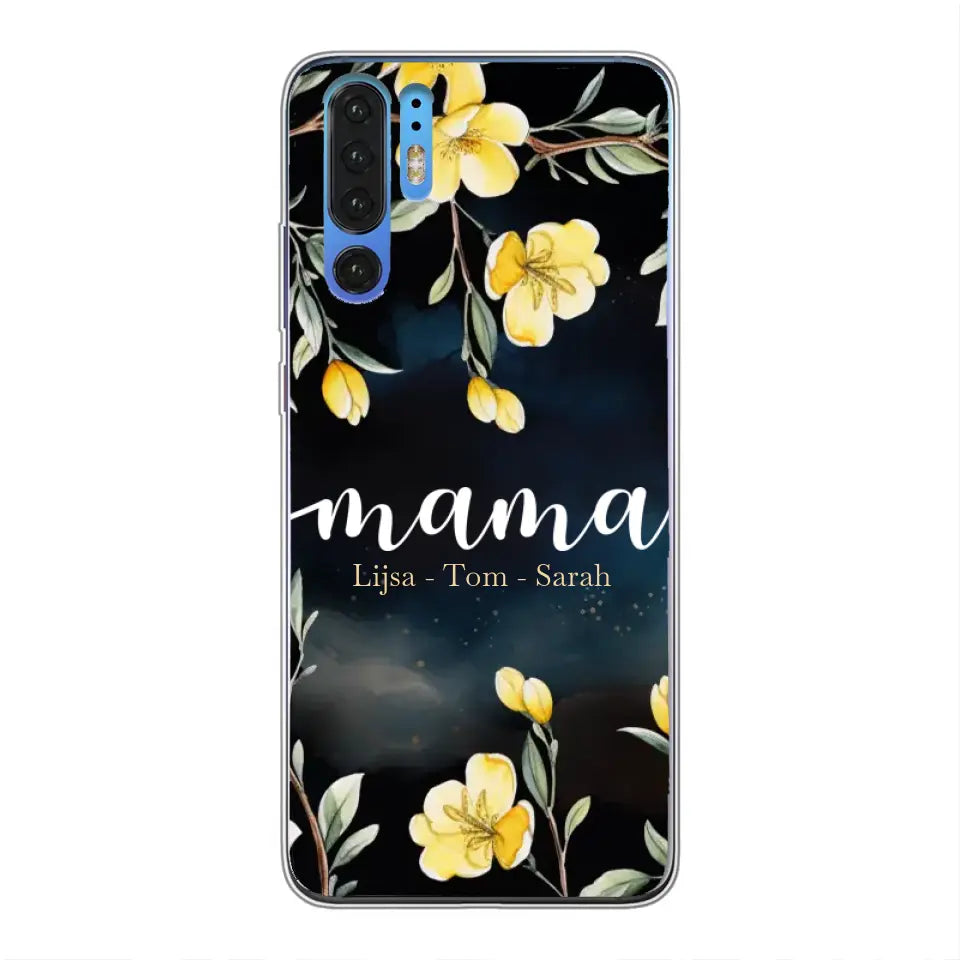 Bloemenliefde - Gepersonaliseerd telefoonhoesje