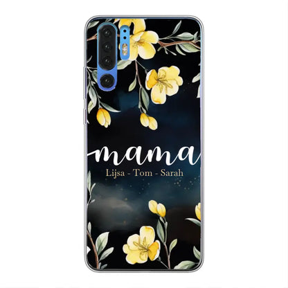 Bloemenliefde - Gepersonaliseerd telefoonhoesje