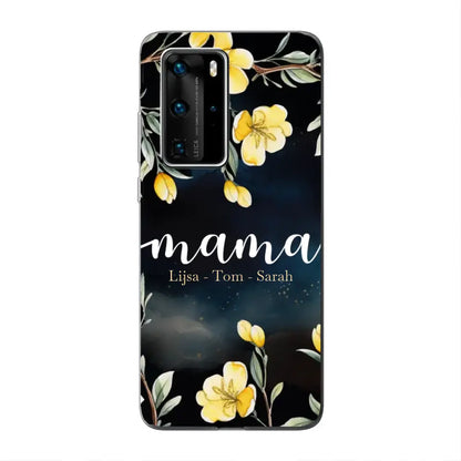 Bloemenliefde - Gepersonaliseerd telefoonhoesje