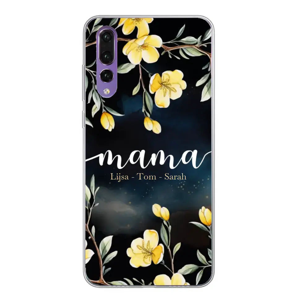 Bloemenliefde - Gepersonaliseerd telefoonhoesje
