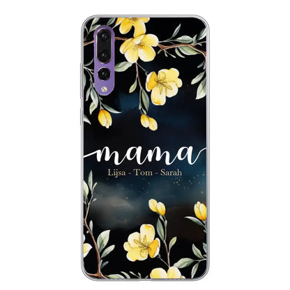Bloemenliefde - Gepersonaliseerd telefoonhoesje