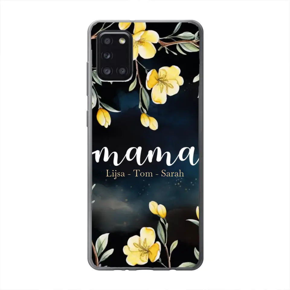 Bloemenliefde - Gepersonaliseerd telefoonhoesje