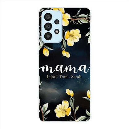 Bloemenliefde - Gepersonaliseerd telefoonhoesje