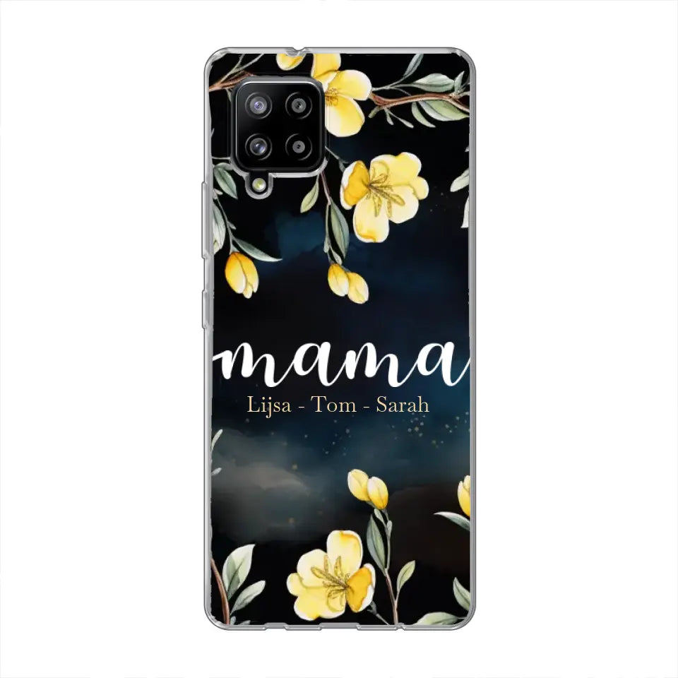 Bloemenliefde - Gepersonaliseerd telefoonhoesje