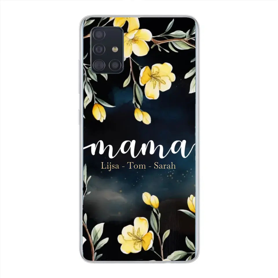 Bloemenliefde - Gepersonaliseerd telefoonhoesje
