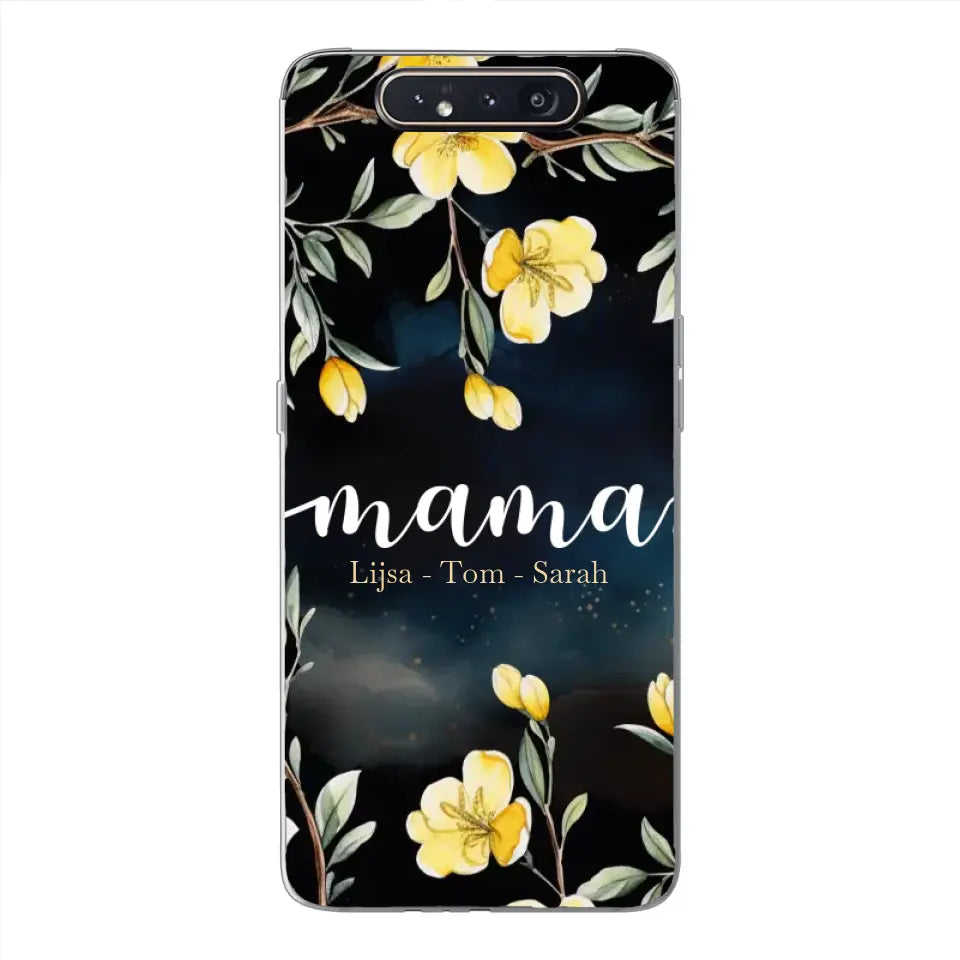 Bloemenliefde - Gepersonaliseerd telefoonhoesje