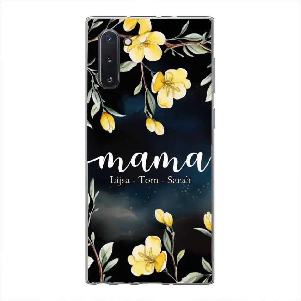 Bloemenliefde - Gepersonaliseerd telefoonhoesje