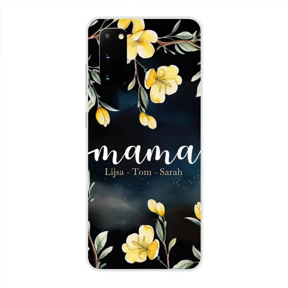 Bloemenliefde - Gepersonaliseerd telefoonhoesje